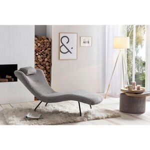 Livetastic RELAXAČNÍ VÁLENDA, textil, světle šedá obraz