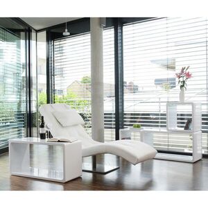 Livetastic RELAXAČNÍ VÁLENDA, textil, bílá obraz