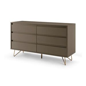 Livetastic KOMODA, šedá, 120/70/40 cm obraz