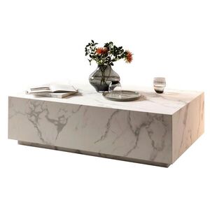 Livetastic KONFERENČNÍ STOLEK, bílá, kompozitní dřevo, 120/75/35 cm obraz