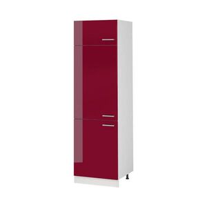 Vicco VYSOKÁ SKŘÍŇ R-Line, Červená vysoký lesk/Bílá, 60 cm obraz