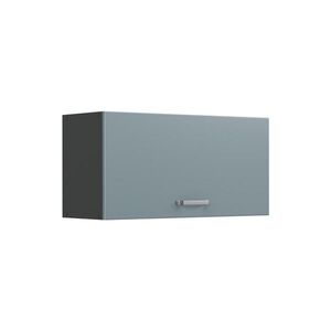 Vicco VĚŠÁK NA STĚNU R-Line, Modrošedá/Antracit, 80 cm Plochý obraz