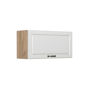Vicco VĚŠÁK NA STĚNU R-Line, Bílý venkovský dům/Zlatý mocný dub, 80 cm Plochý obraz