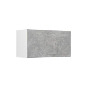 Vicco VĚŠÁK NA STĚNU R-Line, Beton/Bílá, 80 cm Plochý obraz