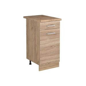 Vicco SPODNÍ SKŘÍŇKA KUCHYŇSKÉ LINKY R-Line, Sonoma/Zlatý mocný dub, 40 cm pracovná doska Dub Goldkraft obraz