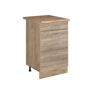 Vicco SPODNÍ SKŘÍŇKA KUCHYŇSKÉ LINKY R-Line, Sonoma/Zlatý mocný dub, 50 cm pracovná doska Dub Goldkraft obraz