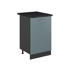 Vicco SPODNÍ SKŘÍŇKA KUCHYŇSKÉ LINKY R-Line, Modrošedá/Antracit, 50 cm pracovná doska antracitová obraz
