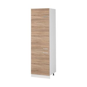 Vicco VYSOKÁ SKŘÍŇ R-Line, Sonoma/Bílá, 60 cm obraz