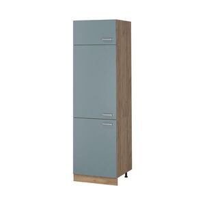 Vicco VYSOKÁ SKŘÍŇ R-Line, Modrošedá/Zlatý mocný dub, 60 cm obraz