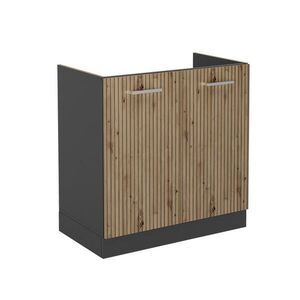 Vicco SKŘÍŇKA POD DŘEZ R-Line Řemeslný dub 80 cm bez pracovní desky obraz