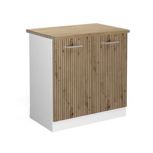 Vicco SKŘÍŇKA POD DŘEZ R-Line Řemeslný dub 80 cm , PD Dub obraz