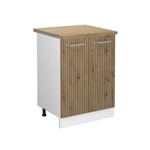 Vicco SPODNÍ SKŘÍŇKA KUCHYŇSKÉ LINKY R-Line Řemeslný dub 60 cm , PD Dub obraz