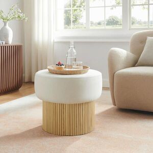 Livetastic TABURET, textil, kompozitní dřevo, 50/43/50 cm obraz