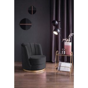 Livetastic KŘESLO, textil, černá obraz