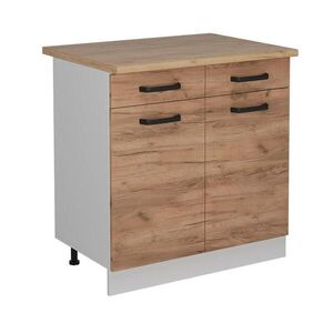 Vicco SPODNÍ SKŘÍŇKA KUCHYŇSKÉ LINKY R-Line Zlatý mocný dub 80 cm PD Dub obraz