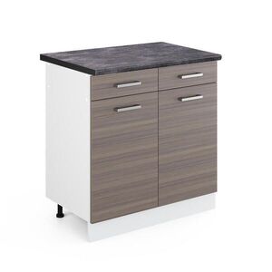 Vicco SPODNÍ SKŘÍŇKA KUCHYŇSKÉ LINKY R-Line Ušlechtilá šedá 80 cm , PD Antracit obraz