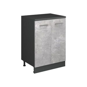 Vicco ROZŠIŘUJÍCÍ SKŘÍŇKA Rion, Beton/Antracit, 60 x 46 cm bez šikminy se 2 dveřmi obraz