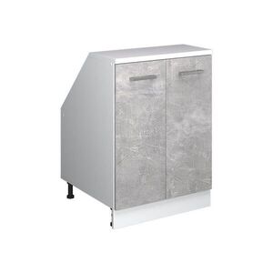 Vicco ŠIKMÁ SKŘÍŇ Rion Beton 60 x 81.6 cm se 2 dveřmi, korpus skříně hloubka 60 cm obraz