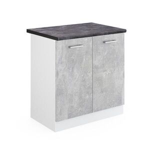 Vicco SKŘÍŇKA POD DŘEZ R-Line Beton 80 cm , PD Antracit obraz