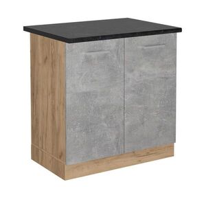 Vicco SKŘÍŇKA POD DŘEZ R-Line Beton 80 cm , PD Antracit obraz