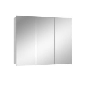 Vicco KOUPELNOVÁ ZRCADLOVÁ SKŘÍŇKA Sola Bílá 100 x 79.8 cm se 3 dveřmi obraz