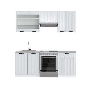Vicco KUCHYŇSKÝ KOUT Fame-Line Bílý venkovský dům/bílá 200 cm , PD Mramor obraz