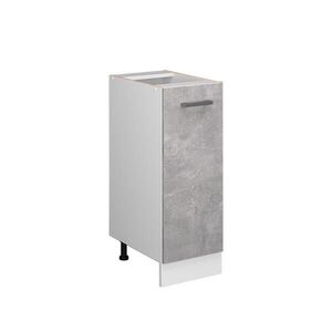 Vicco UNIVERZÁLNÍ ZÁKLADNÍ JEDNOTKA R-Line Beton 30 cm s dvířky, bez pracovní desky obraz