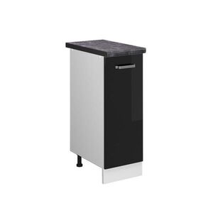 Vicco LÉKÁRNIČKOVÁ SKŘÍŇKA R-Line Černý vysoký lesk 30 cm , PD Antracit obraz