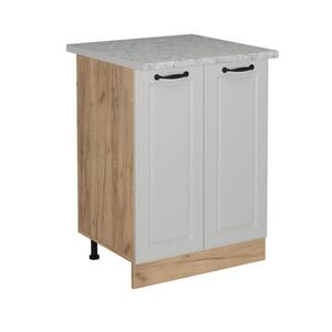 Vicco SPODNÍ SKŘÍŇKA KUCHYŇSKÉ LINKY R-Line Bílý venkovský dům 60 cm PD Mramor obraz