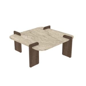 Calicosy ČTVERCOVÝ konferenční stolek se zaoblenými hranami, délka 90 cm, ORIGIN obraz