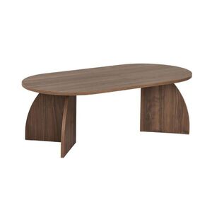 Calicosy KONFERENČNÍ stolek SELENE s oválnou deskou a zaoblenými nohami, délka 120 cm obraz