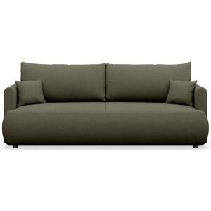 Selsey ROZKLÁDACÍ POHOVKA Ovo Mini olivově zelená žinylka Easy Clean obraz