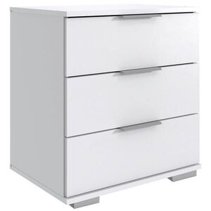 Carryhome NOČNÍ STOLEK, bílá, 52/58/38 cm obraz