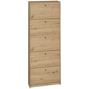 Xora VYKLÁPĚCÍ BOTNÍK, barvy dubu, 60/168/16 cm obraz