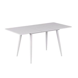 Vicco JÍDELNÍ STŮL Beaver, Bílá, 120-160 x 80 cm Rozšiřitelný obraz