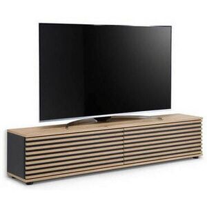 Boxxx NÍZKÁ KOMODA, černá, dub artisan, 180/30/30 cm obraz