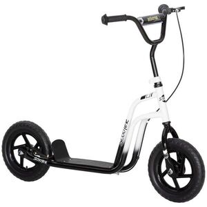 AIYAPLAY ROLLER Dětská koloběžka Kickscooter s nastavitelným řídítkem 12palcová kola Bílá obraz