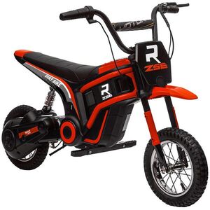 HOMCOM ELEKTRICKÝ motocykl Dětský elektrický motocykl s motorem 24 V, 350 W, 8–16 km/h, červený obraz