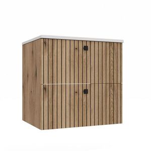 RAUMHIRSCH FURNITURE SKŘÍŇKA POD UMYVADLO dub 60/59/47 obraz