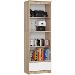 RAUMHIRSCH FURNITURE STOJANOVÁ POLICE dub Sonoma, bílá 180/60/35 obraz
