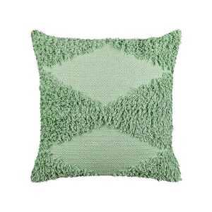 Beliani DEKORATIVNÍ POLŠTÁŘ Světle zelený 45/45 cm Rhoeo obraz