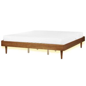 Beliani POSTEL 180/200 cm Hnědá Toucy obraz