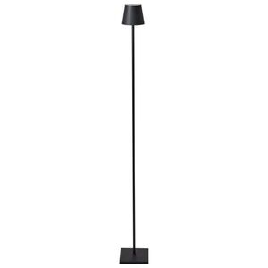 Beliani LED STOJACÍ LAMPA Černá Gavarresa obraz