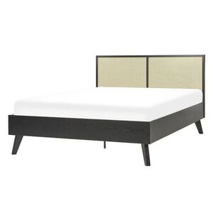 Beliani POSTEL 140/200 cm Černá Monpazier obraz