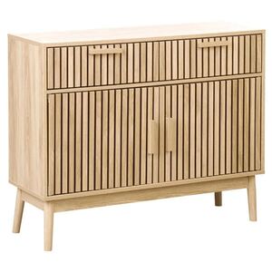 Beliani SIDEBOARD se 2 dveřmi Světle hnědý Lynwood obraz