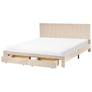 Beliani POSTEL 180/200 cm Béžová Lonzac obraz