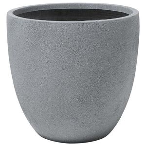 Beliani KVĚTINÁČ světle šedý kulatý 55/55/53 cm Kannia obraz