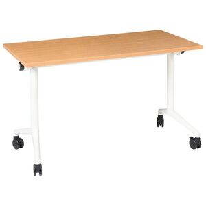 Beliani PSACÍ STŮL Skládací Hnědý 120/60 cm Cavi obraz