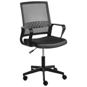 Beliani KANCELÁŘSKÁ ŽIDLE Černá Ease obraz
