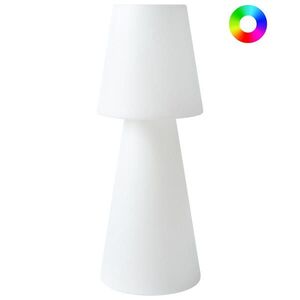 Beliani LED LAMPA Bílá Sabanas obraz